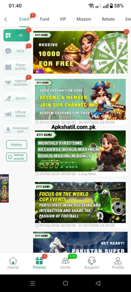 A777 Game